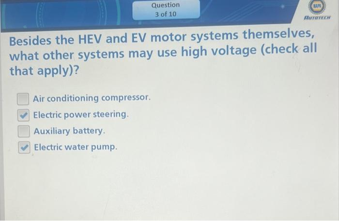 Besides the hev and ev motor systems themselves