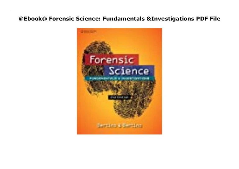 Forensic fundamentals investigations