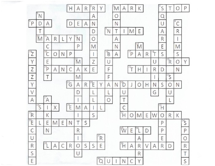 History buff's crossword plus american government and economics answer key